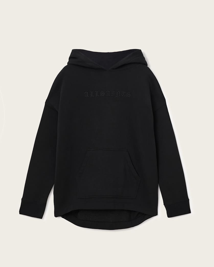 AllSaints Vision Etienne Oversized Hoodie Women's Black Women's
