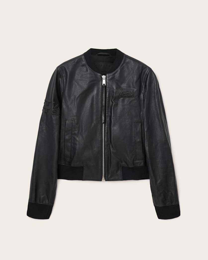AllSaints Williams X Allsaints Orten Bomber Jacket Women's Black Women's