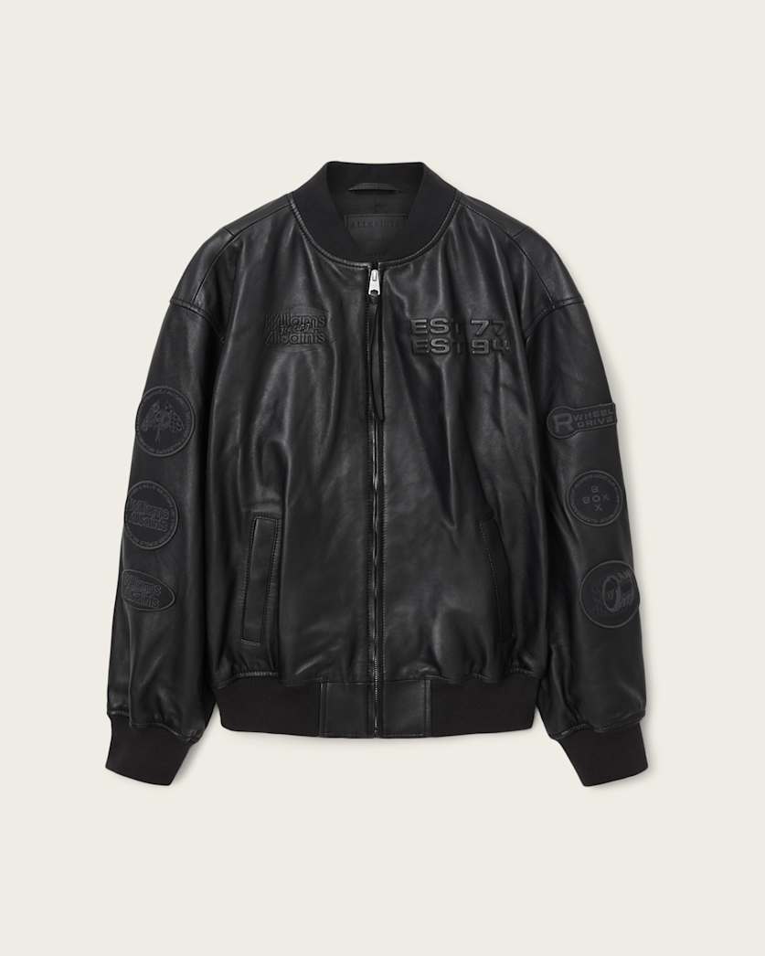 AllSaints Williams X Allsaints Belle Bomber Jacket Women's Black Women's