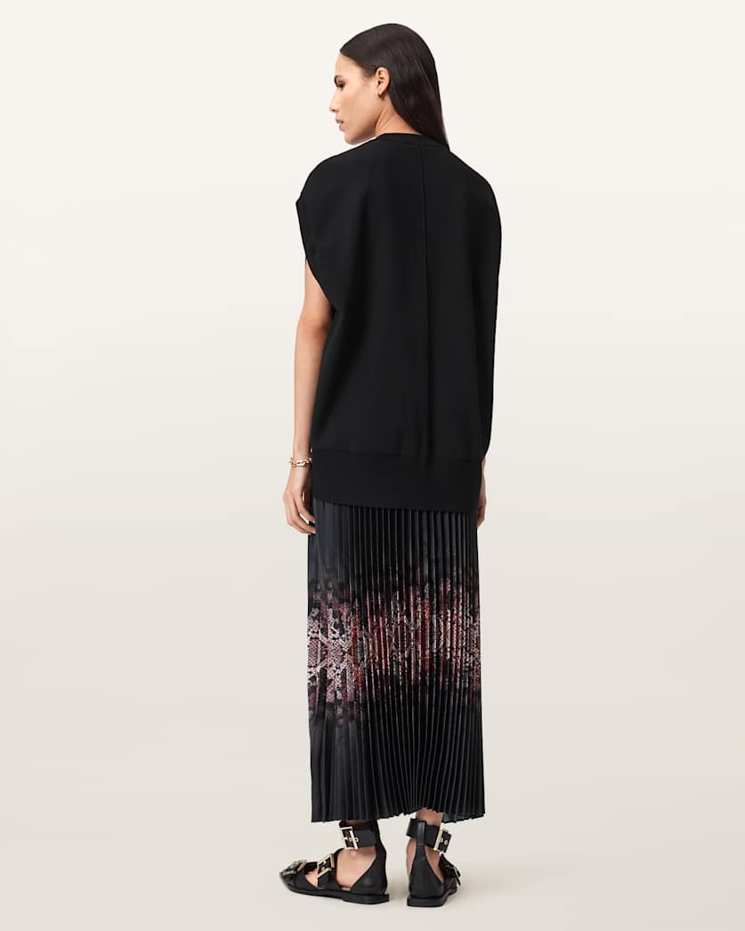 AllSaints Harley 2 In 1 Ophis Dress Women's Black Women's