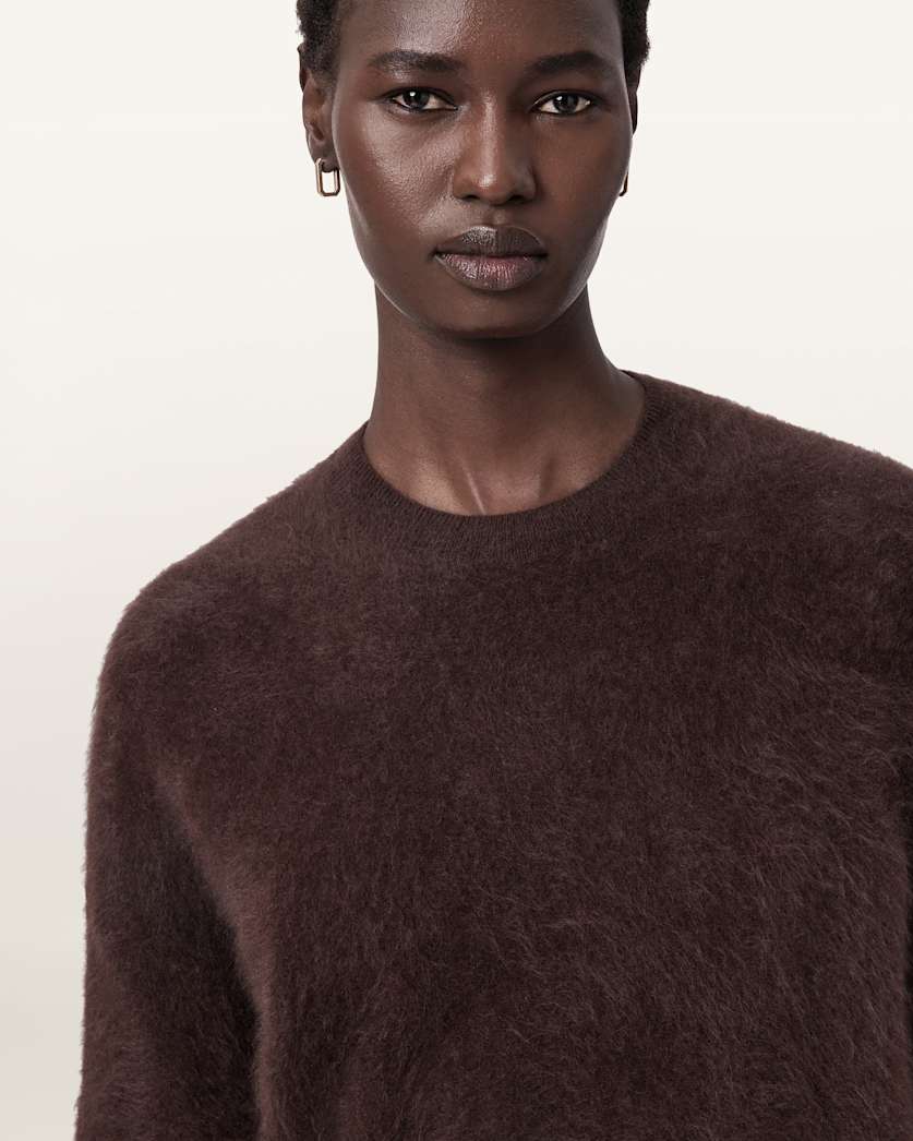 AllSaints Rebel Cashmere Sweater Women's Midnight Blue Women's