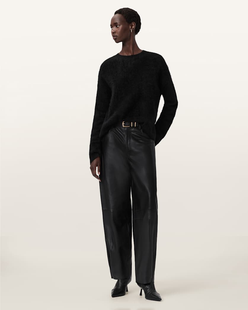 AllSaints Rebel Cashmere Sweater Women's Midnight Blue Women's