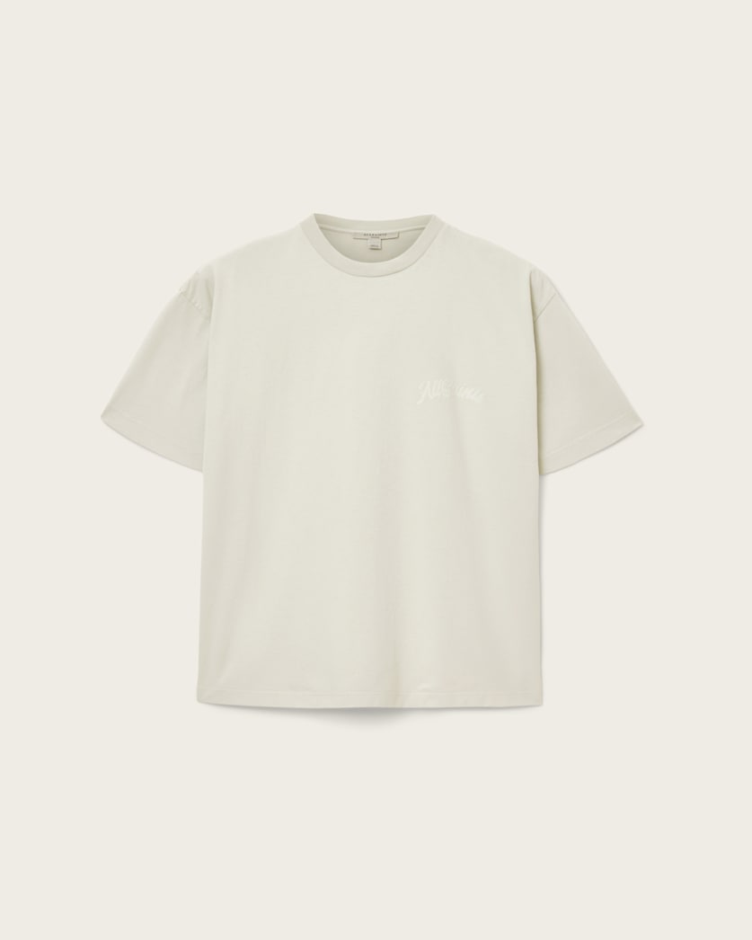 AllSaints Odyssey Etta Oversized T Shirt Women's Black Women's