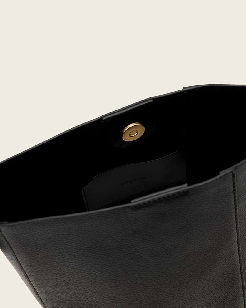 AllSaints Alba Mini Leather Crossbody Bag Women's Black Women's