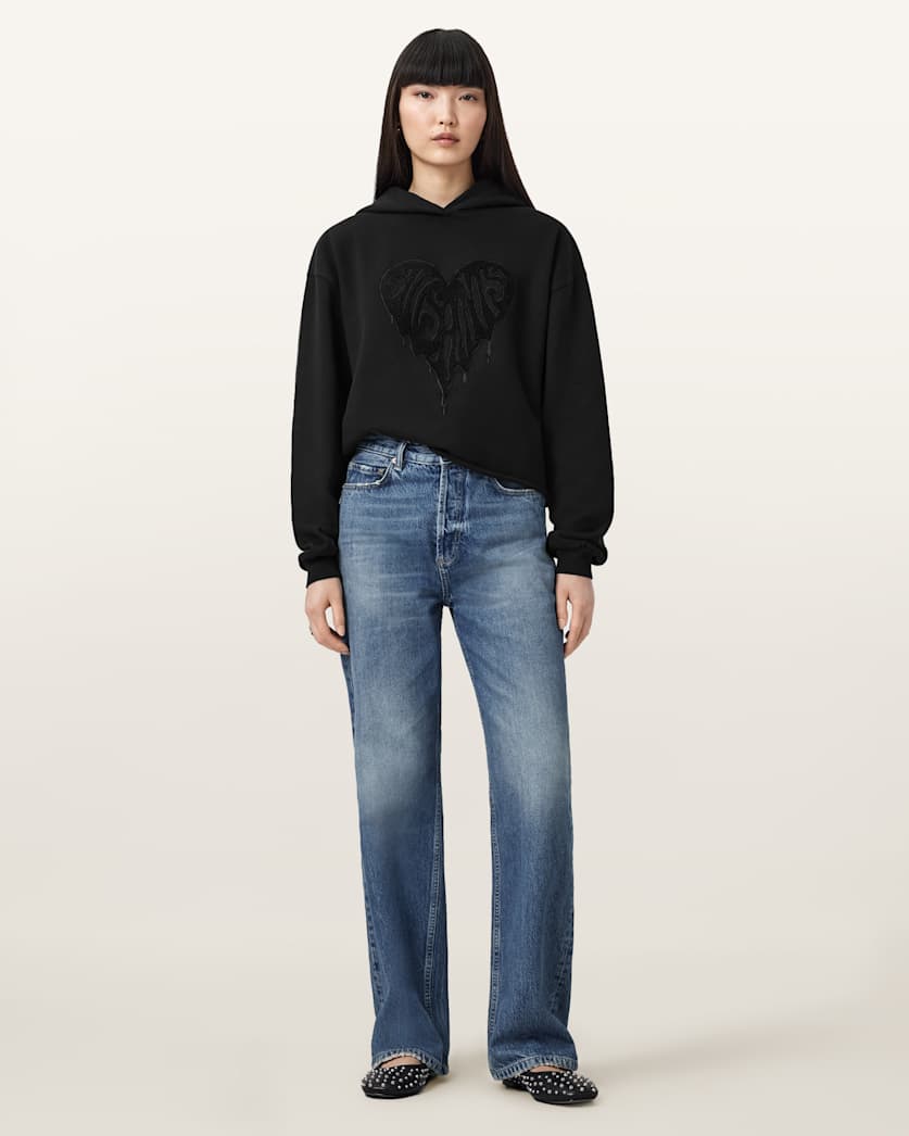 AllSaints Trip Pippa Hoody Women's Black Women's