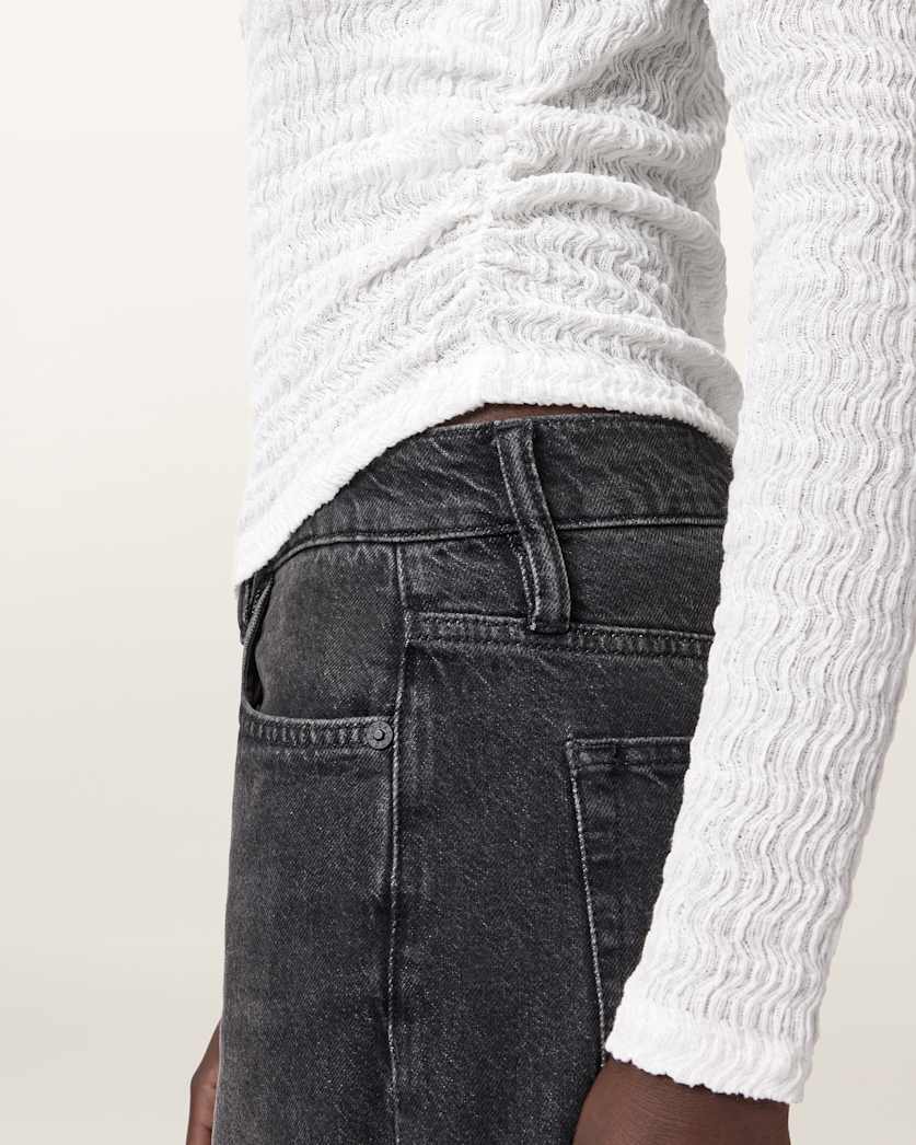 AllSaints West Long Sleeve Top Women's White Women's
