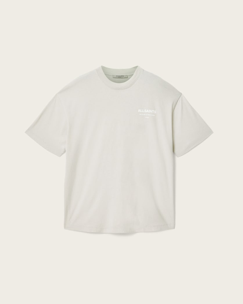 AllSaints Dreamer Oversized Etta Short Sleeve T Shirt Women's Sea Green Women's