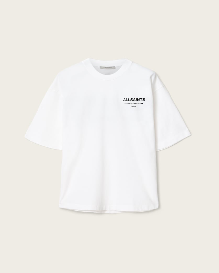 AllSaints Dreamer Oversized Etta Short Sleeve T Shirt Women's Sea Green Women's