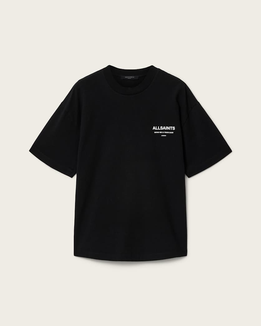 AllSaints Dreamer Oversized Etta Short Sleeve T Shirt Women's Sea Green Women's