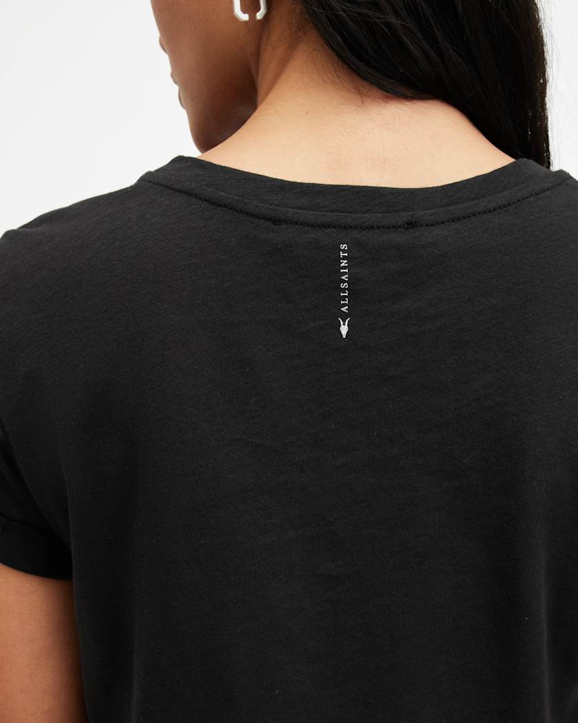 AllSaints Anna Crew Neck T Shirt Women's Chalk White Women's