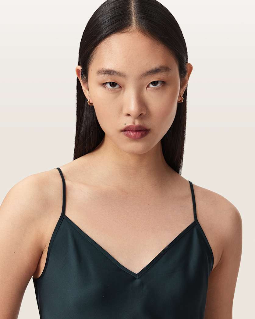 AllSaints Hera 2 In 1 Midi Dress Women's Collegiate Blue Women's