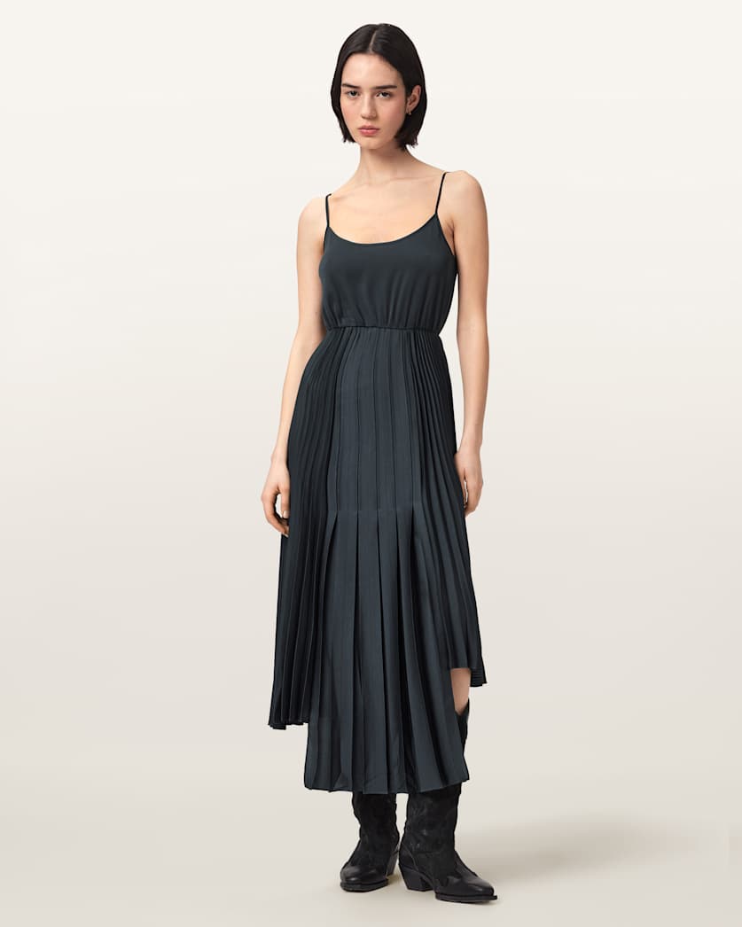 AllSaints Lucille 2 In 1 Dress Women's Chalk White Women's