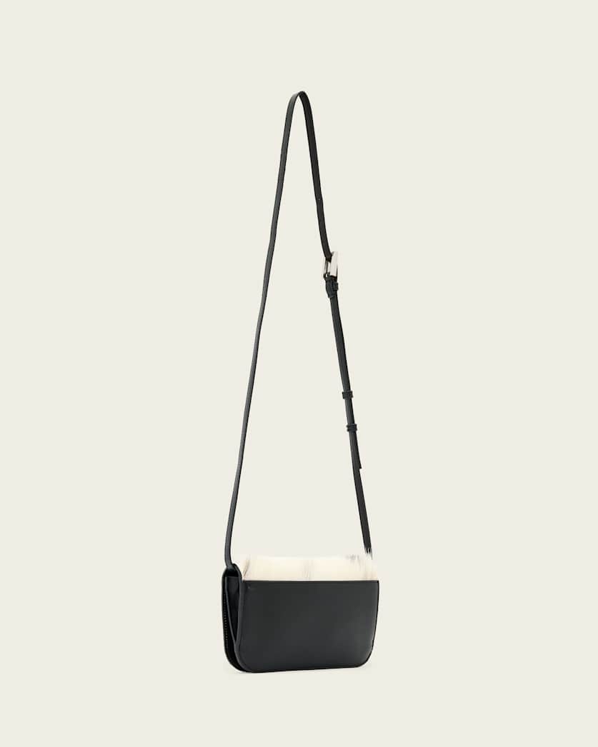 AllSaints Maeve Cow Print Crossbody Bag Women's Cow Print Women's