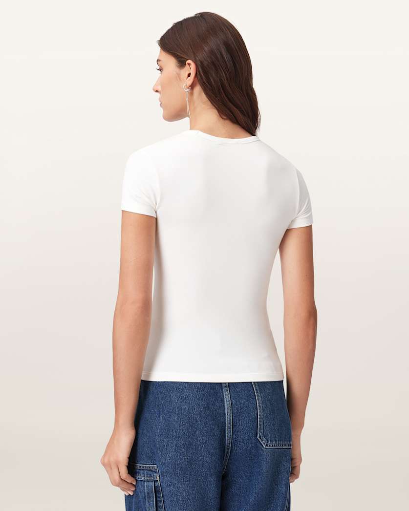 AllSaints Williams X Allsaints Burnout Stevie T Shirt Women's Williams Blue Women's