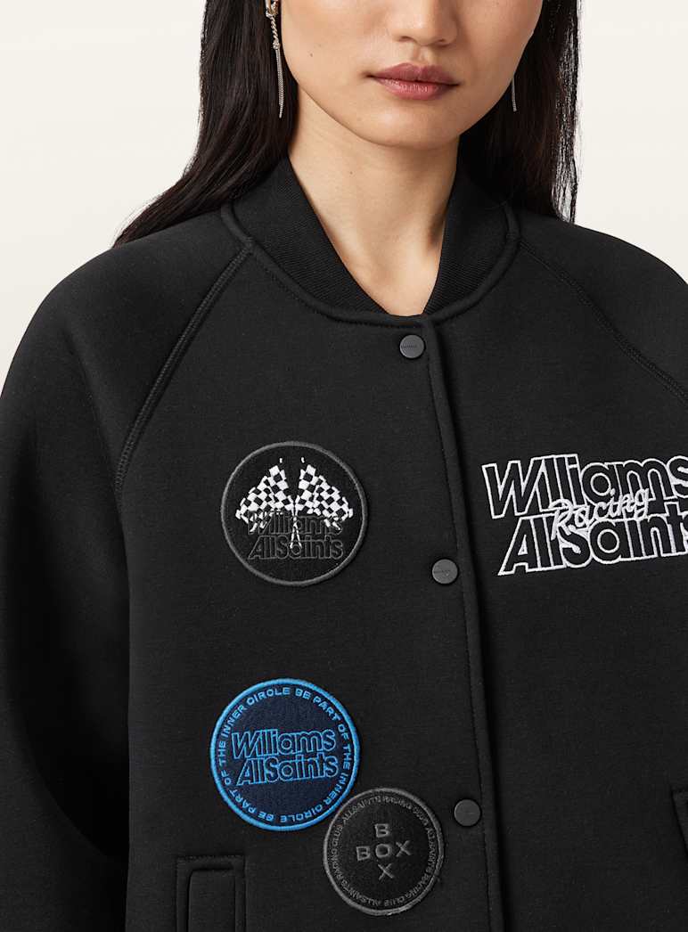 AllSaints Williams X Allsaints Nico Bomber Jacket Women's Black Women's