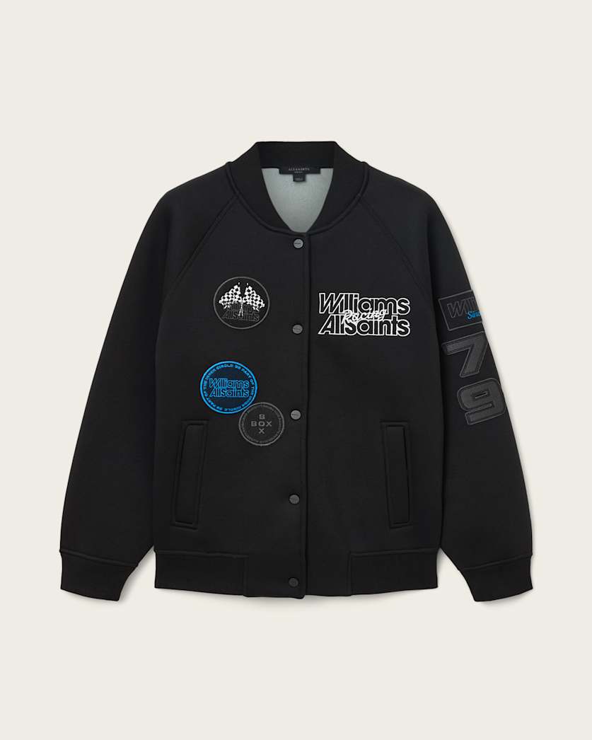 AllSaints Williams X Allsaints Nico Bomber Jacket Women's Black Women's