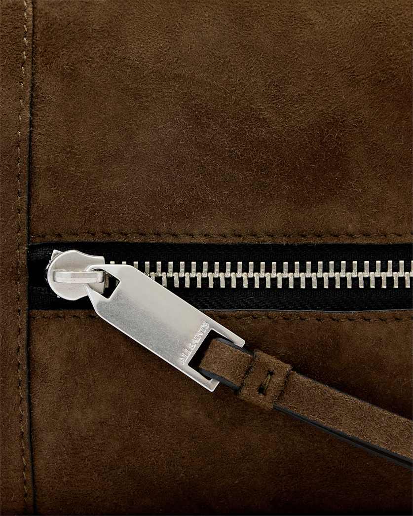 AllSaints Vega Suede Mini Bag Women's Fango Brown Women's