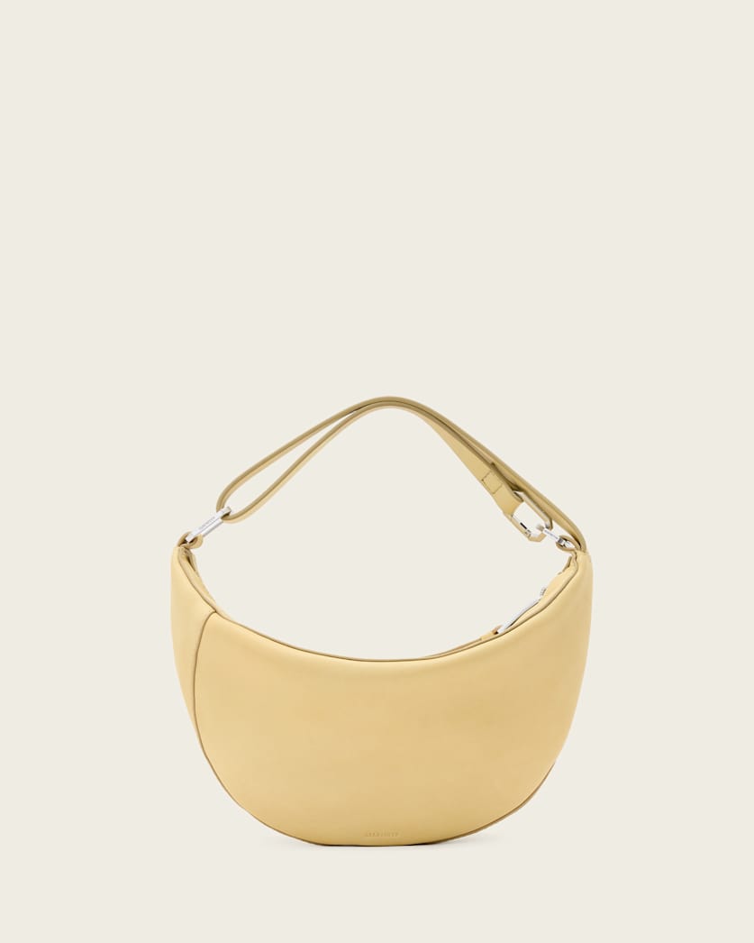 AllSaints Luna Micro Leather Bag Women's Mellow Yellow Women's