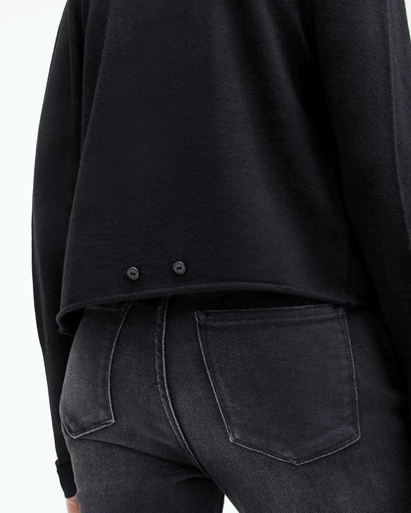 AllSaints Wasson Pirate Lightweight Cardigan Women's Chalk White Women's