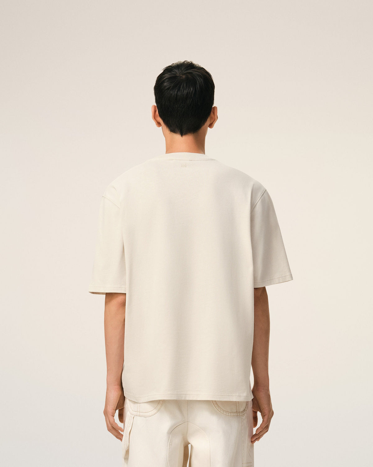 White Cotton Ami De Coeur Tshirt