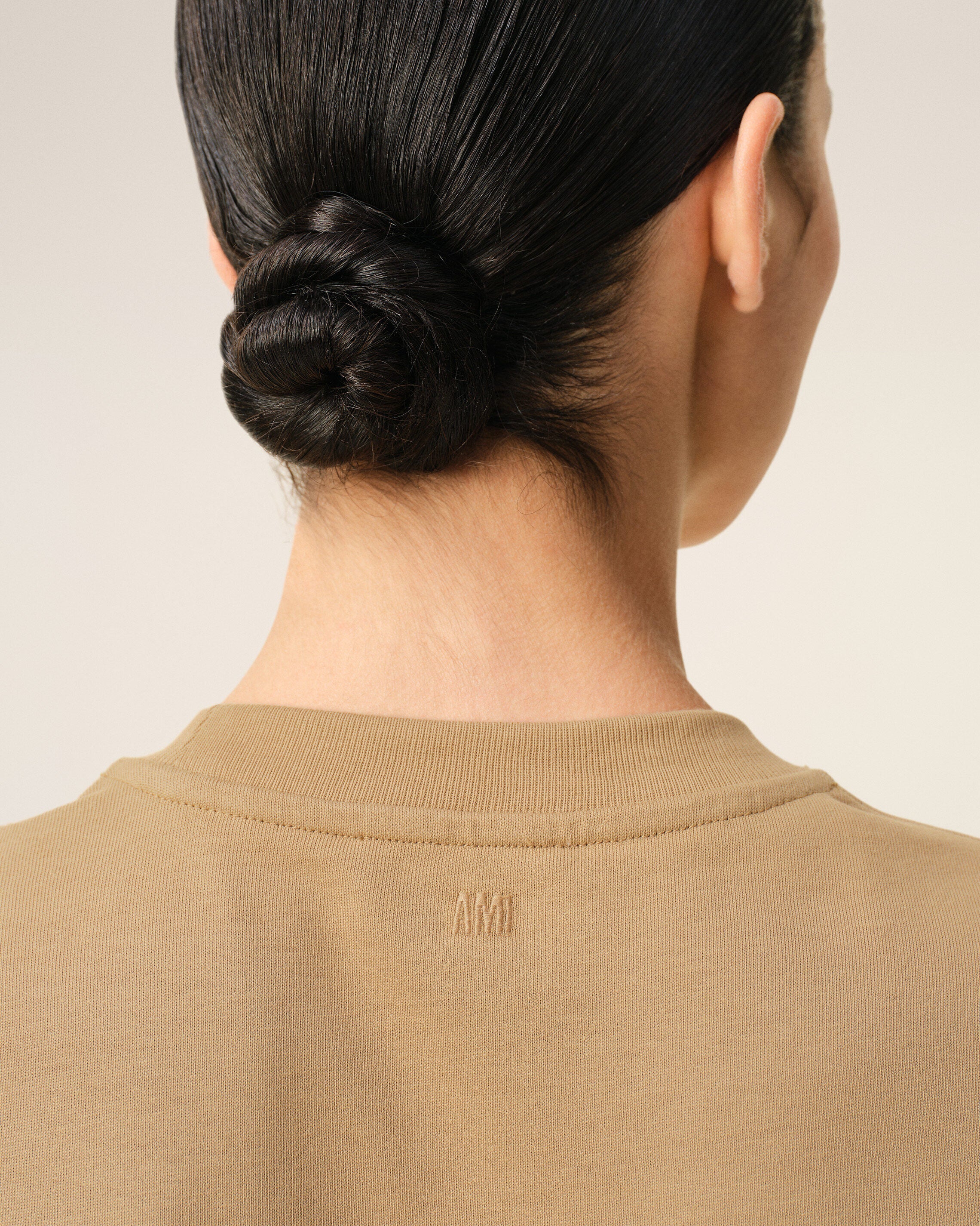 Beige Cotton Ami De Coeur Tshirt