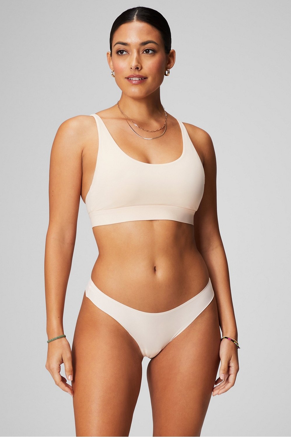 Fabletics No Show Mid-Rise Thong
