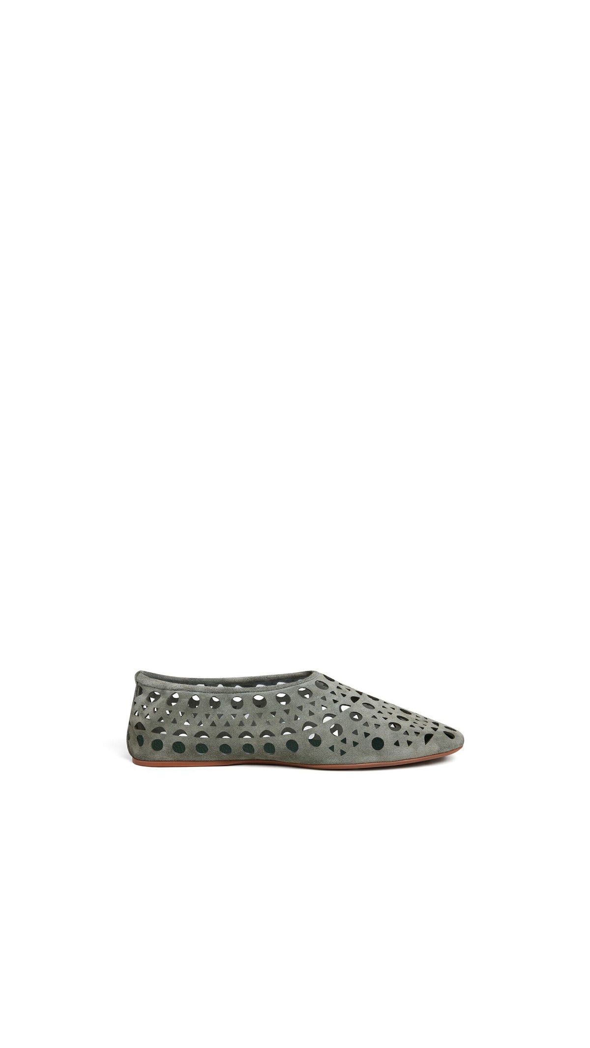 Alaïa Slippers Vienne In Suede Calfskin