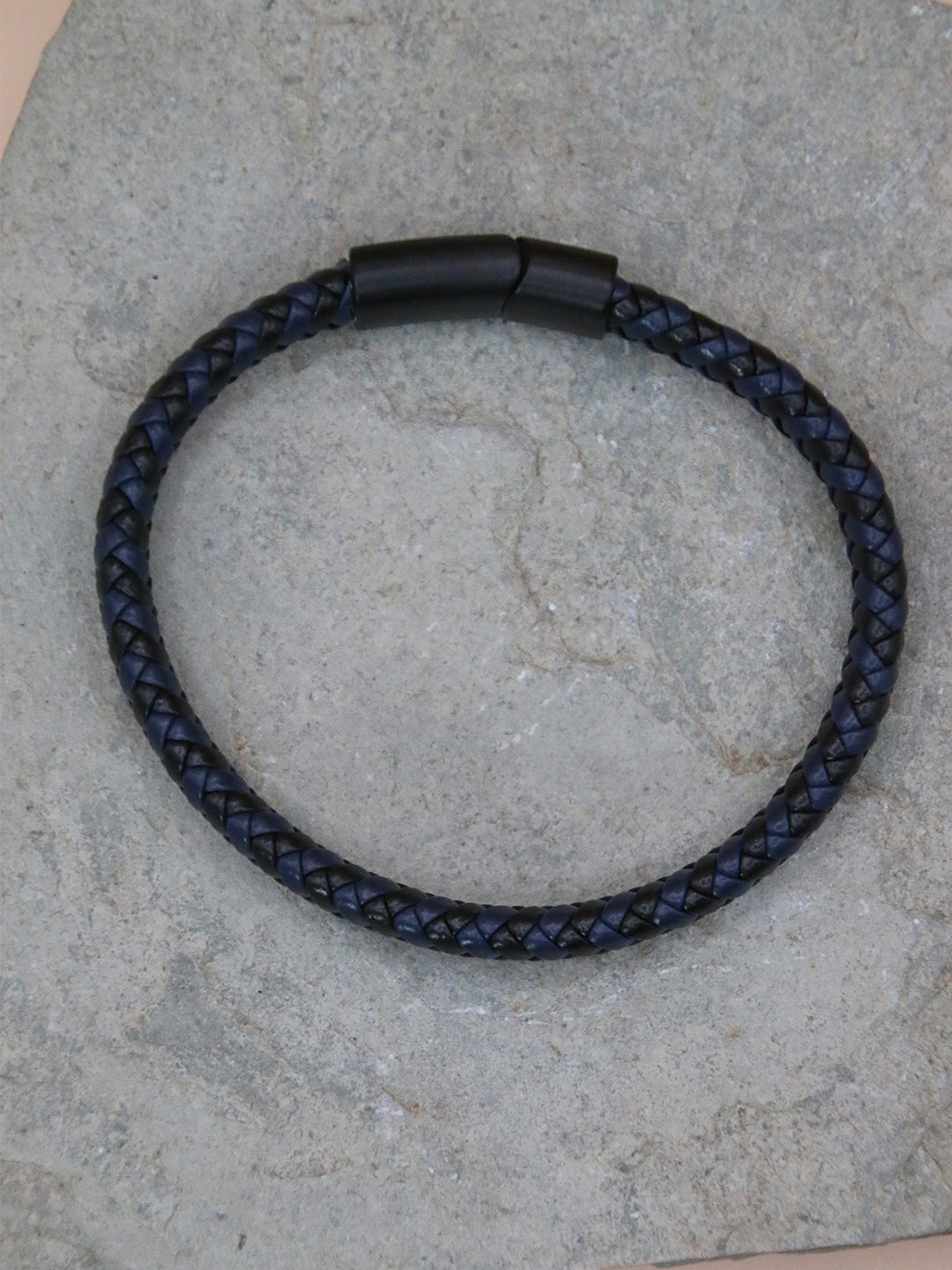 BLUE-BLACK BLEND BRACELET FOR MEN