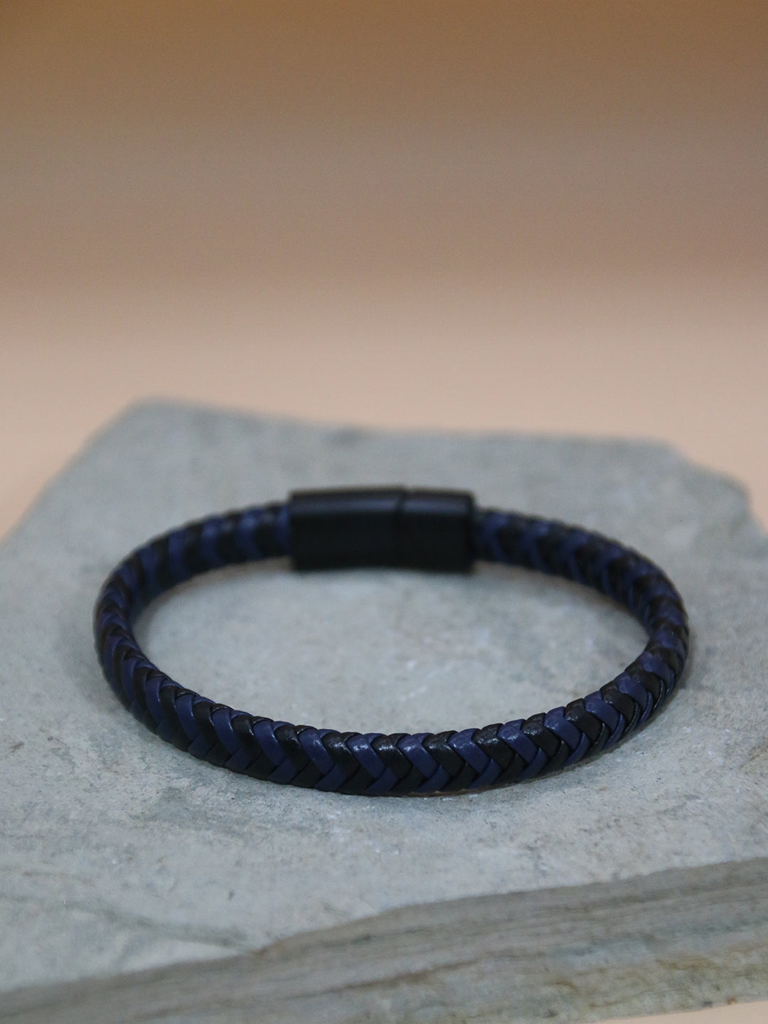 BLUE-BLACK BLEND BRACELET FOR MEN