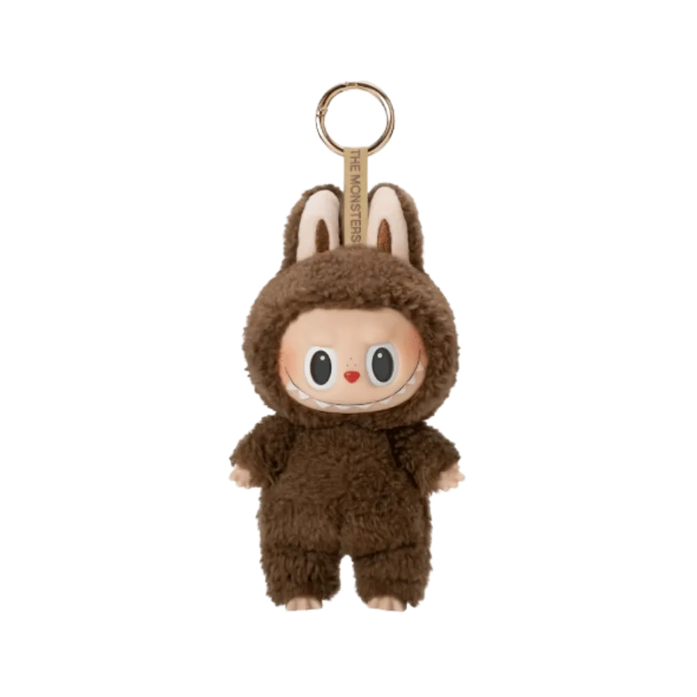 Pop Mart Labubu The Monsters Tasty Macarons Chestnut Cocoa Vinyl Plush Pendant Pack of 1