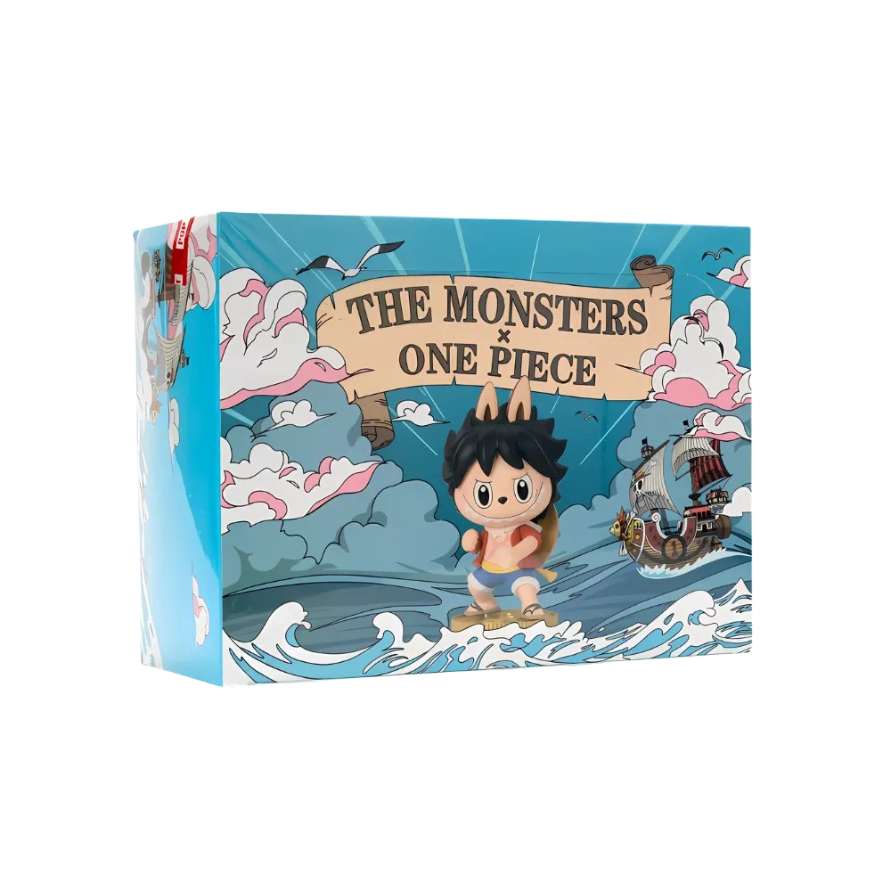 新品 ONE PIECE x LABUBU popmartシュリンク付　ボックス POPMART The Monsters X One Piece Series Labubu Blind Box