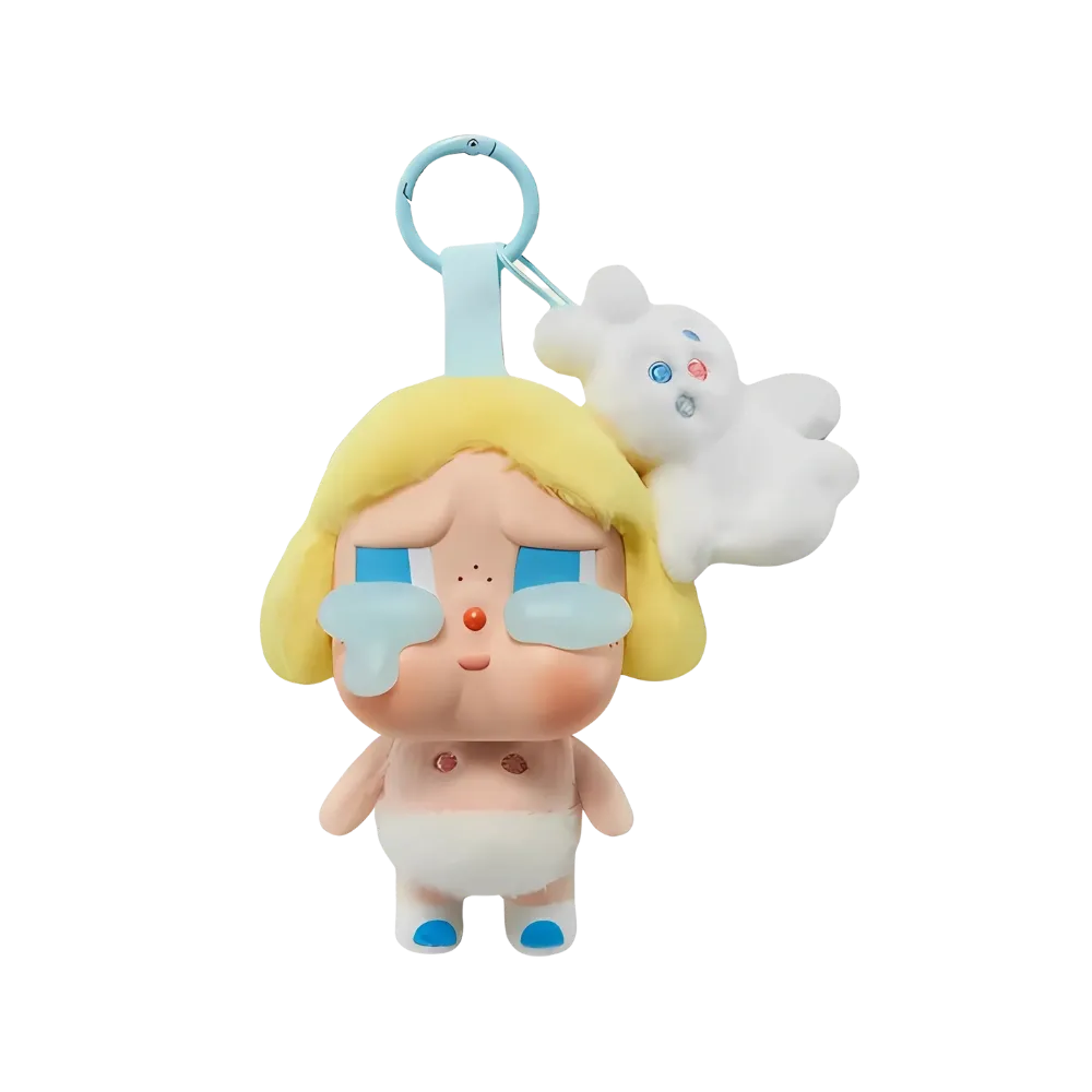 Pop Mart CryBaby Crying Again Series Baby Blonde (Super Secret Edition) Vinyl Face Plush Pack of 1