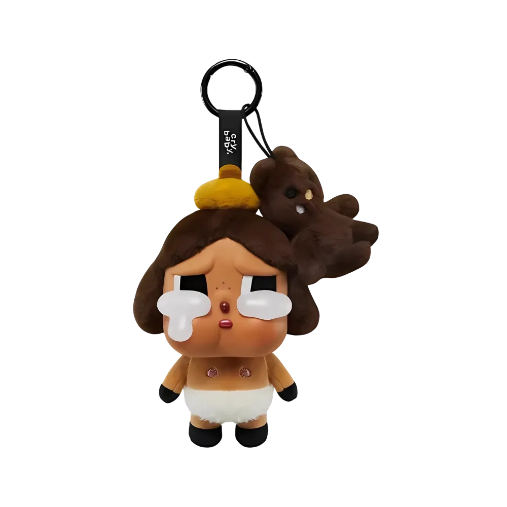 Pop Mart CryBaby Crying Again Series Baby Brown (Secret Edition) Vinyl Face Plush Pack of 1