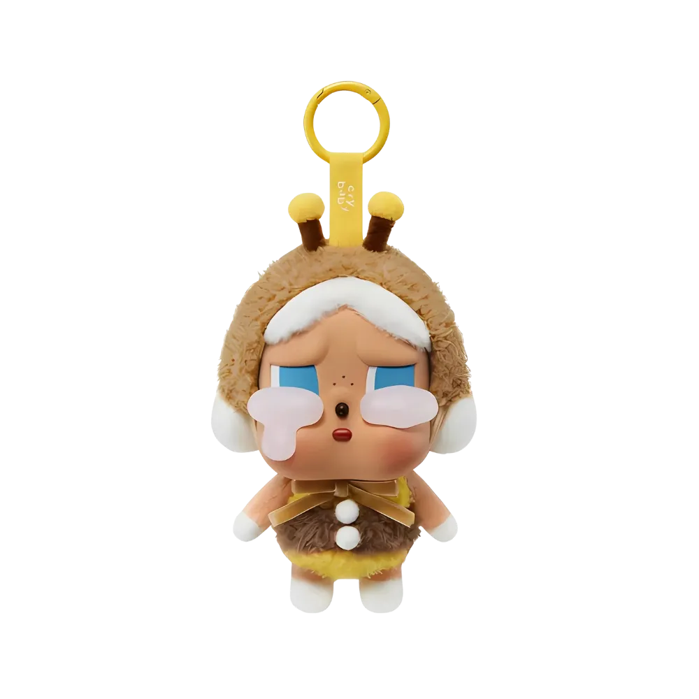 Pop Mart CryBaby Crying Again Series I'll Bring You A Flower Vinyl Face Plush Pack of 1