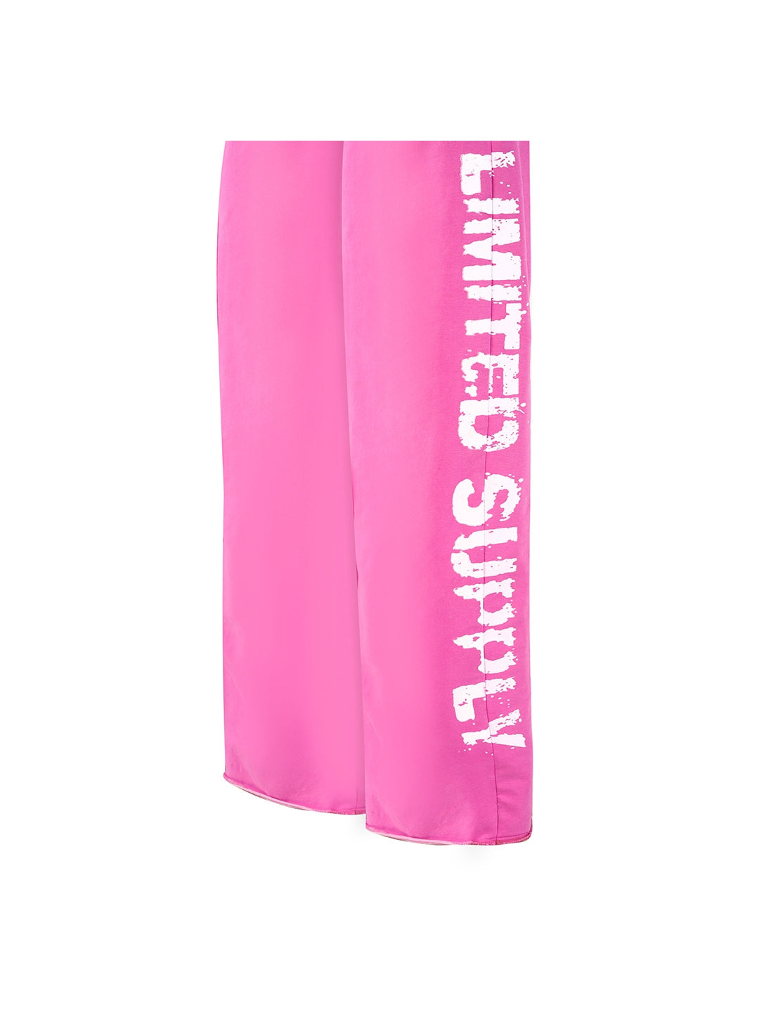 STATIC PINK REVERSE WAISTBAND JOGGERS WOMEN