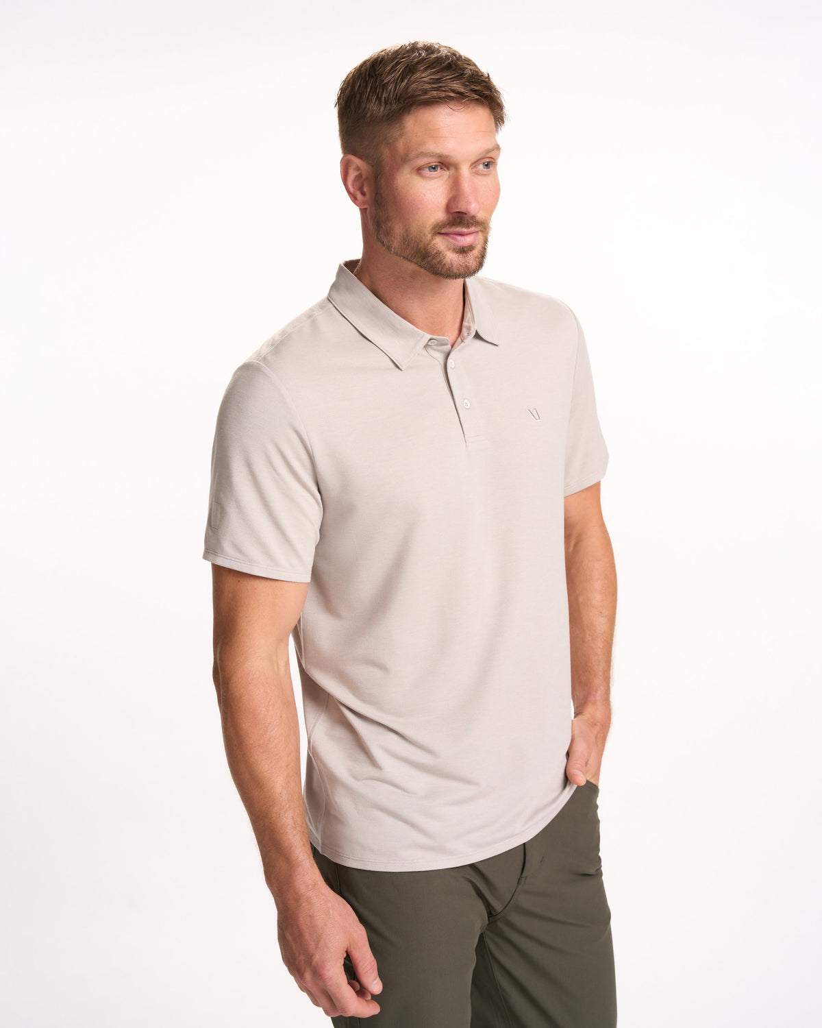 Vuori Knit Twill Polo