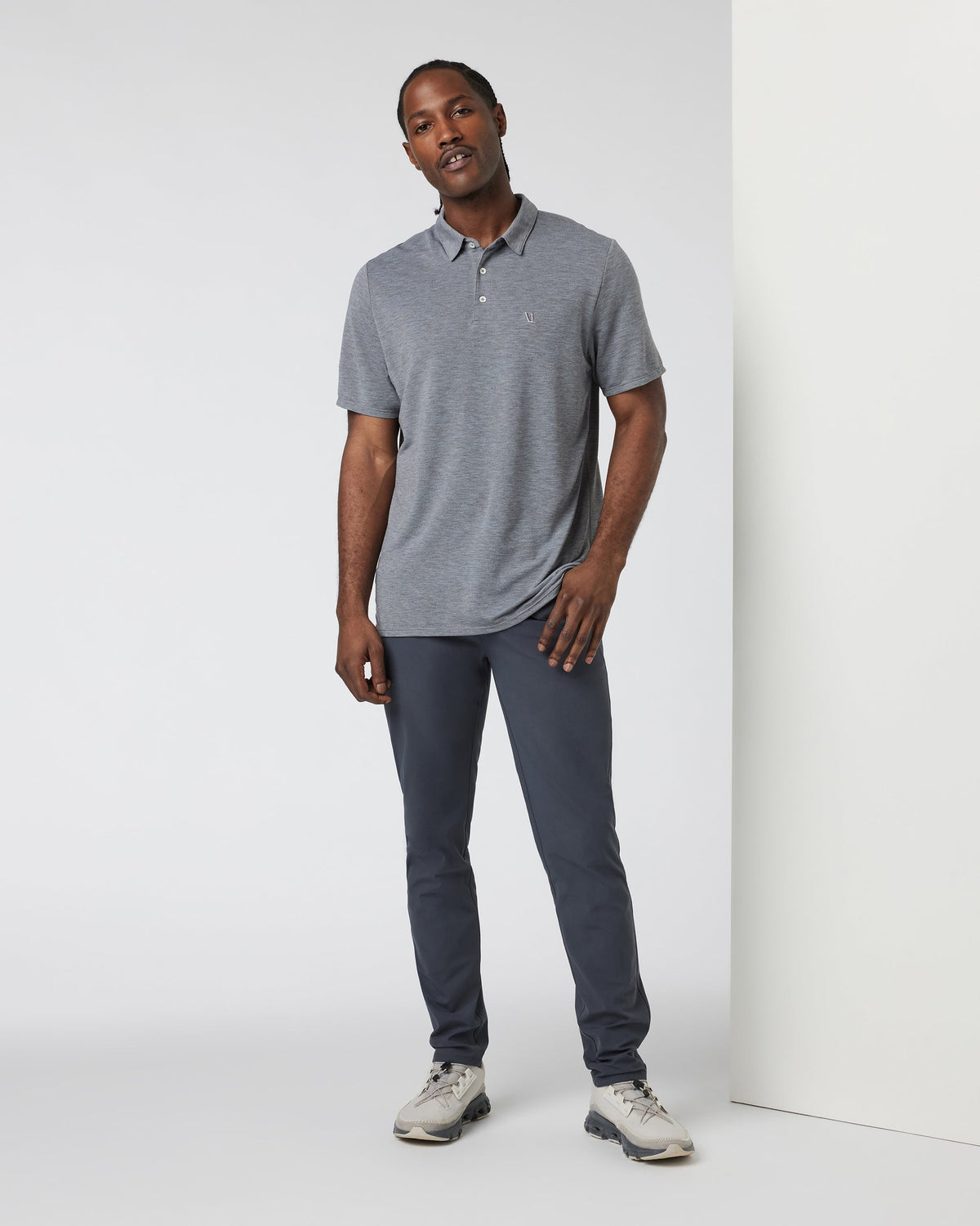 Vuori Knit Twill Polo