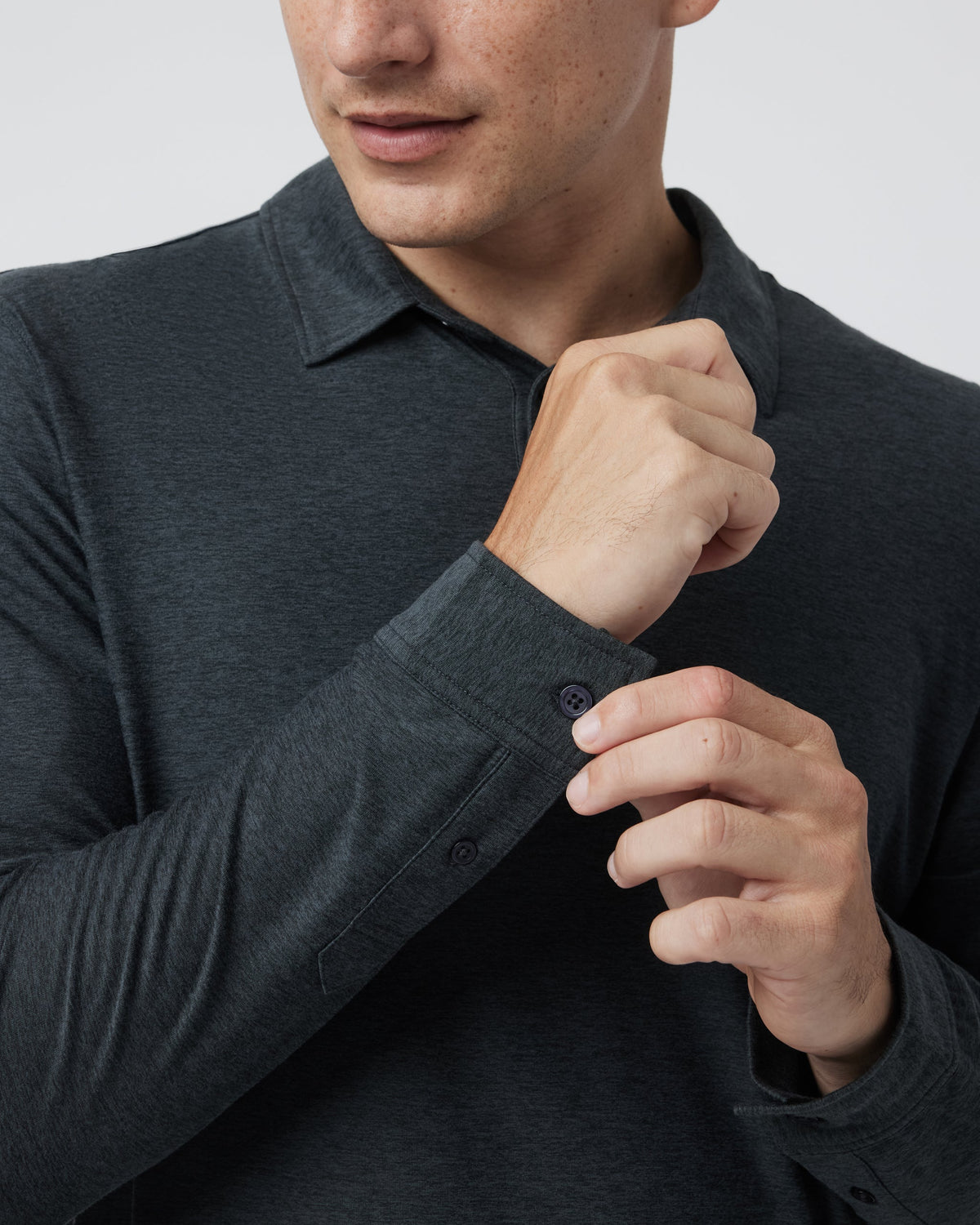 Vuori Long Sleeve Strato Tech Polo