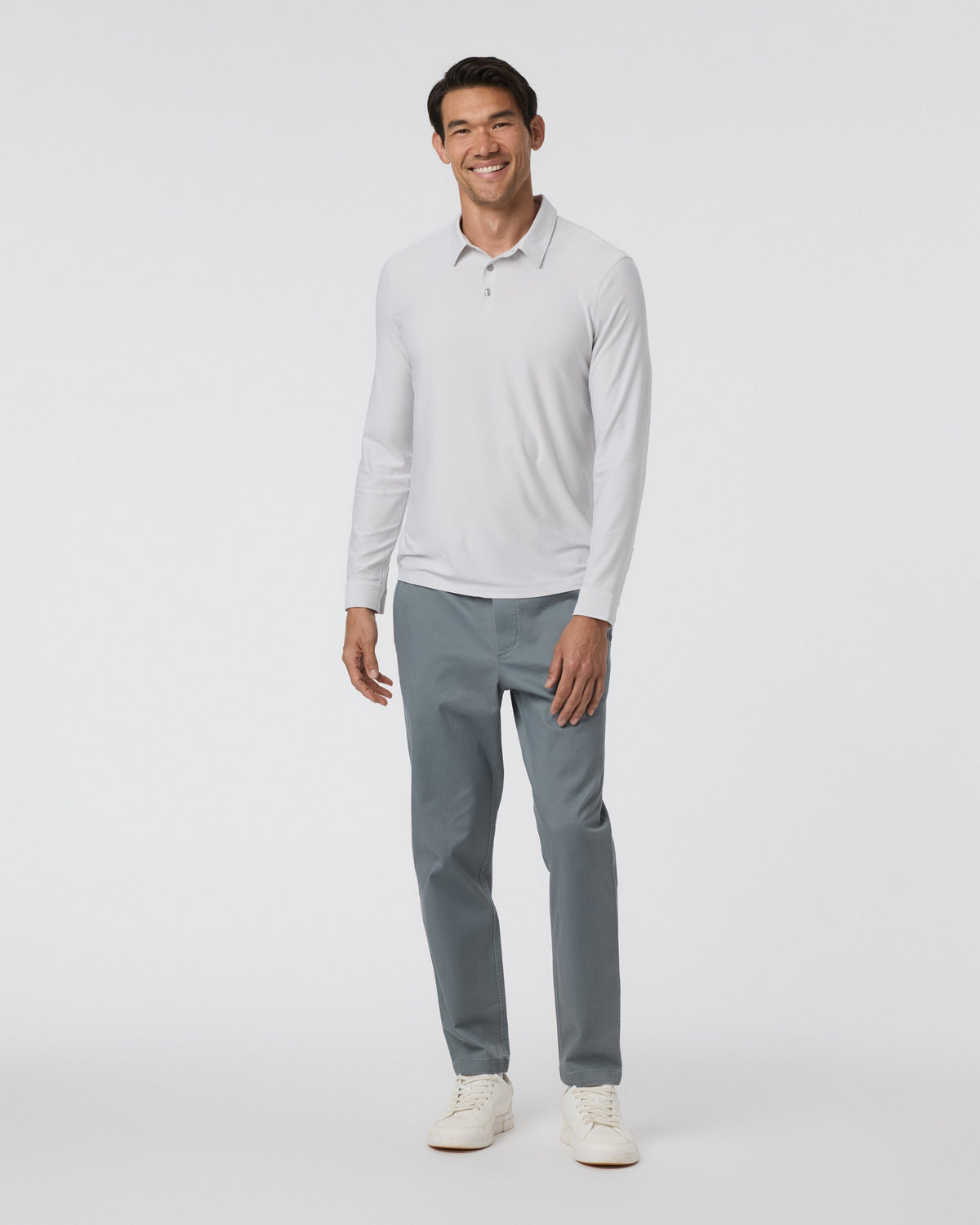Vuori Long Sleeve Strato Tech Polo