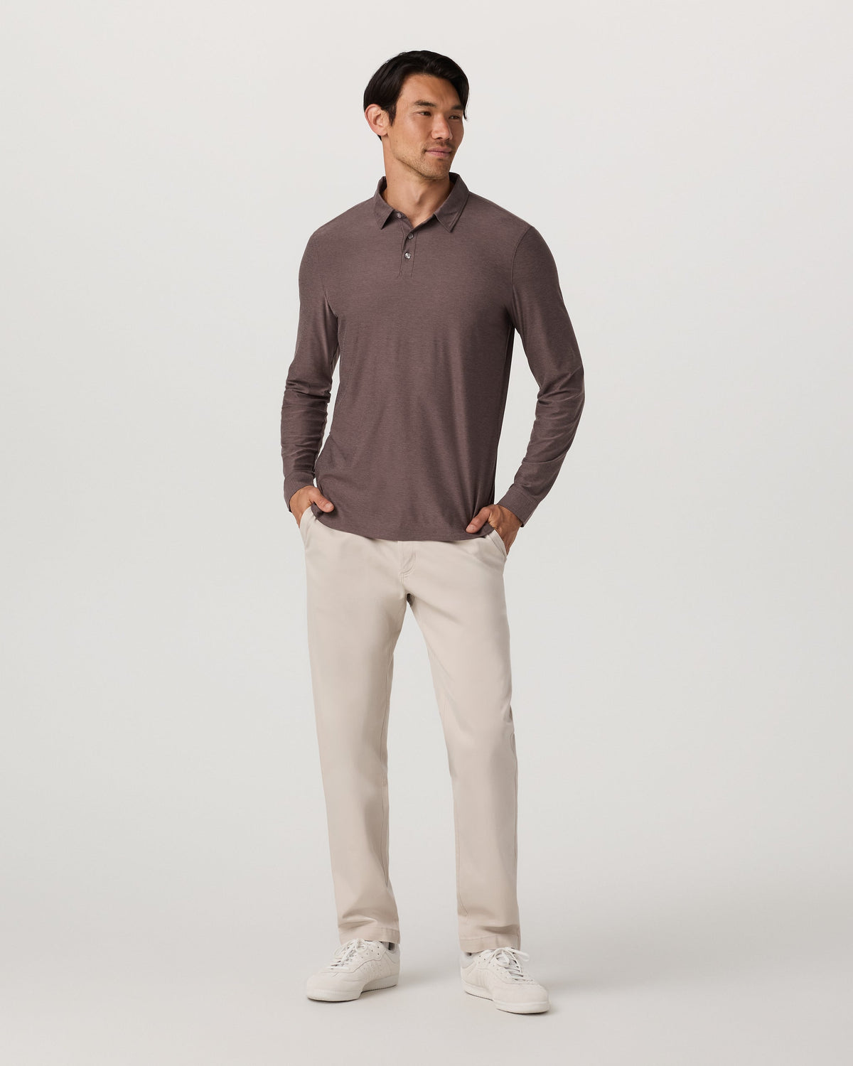Vuori Long Sleeve Strato Tech Polo