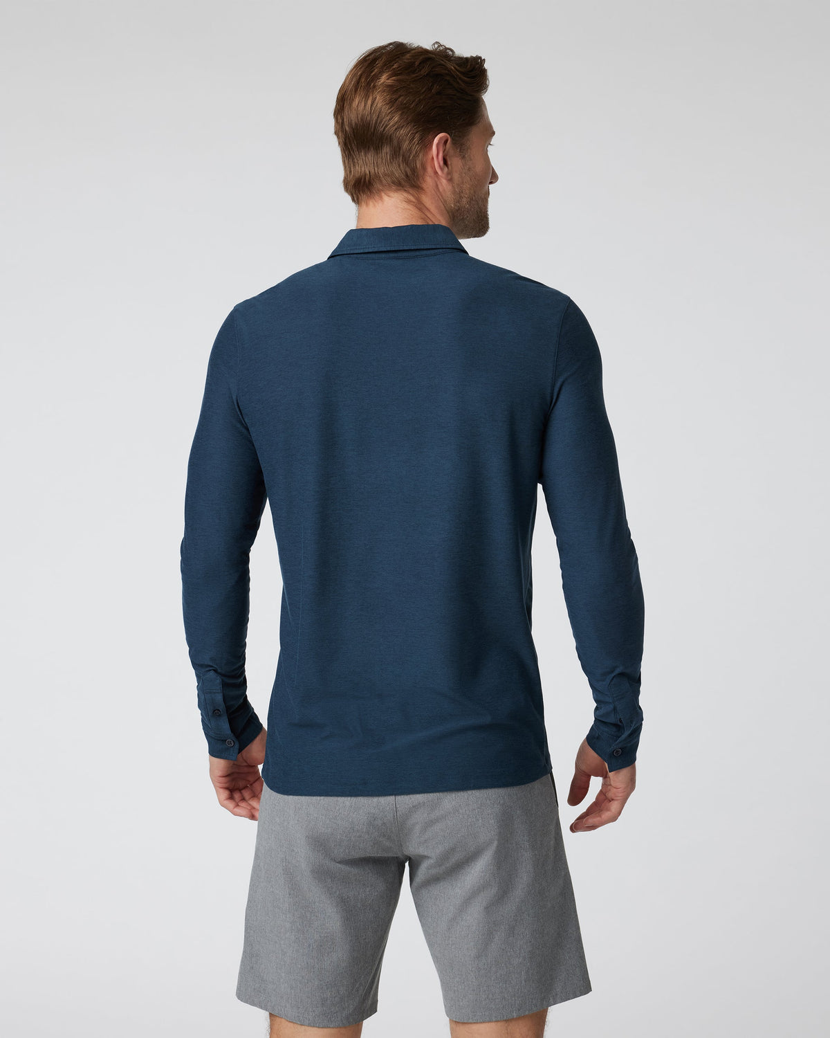 Vuori Long Sleeve Strato Tech Polo