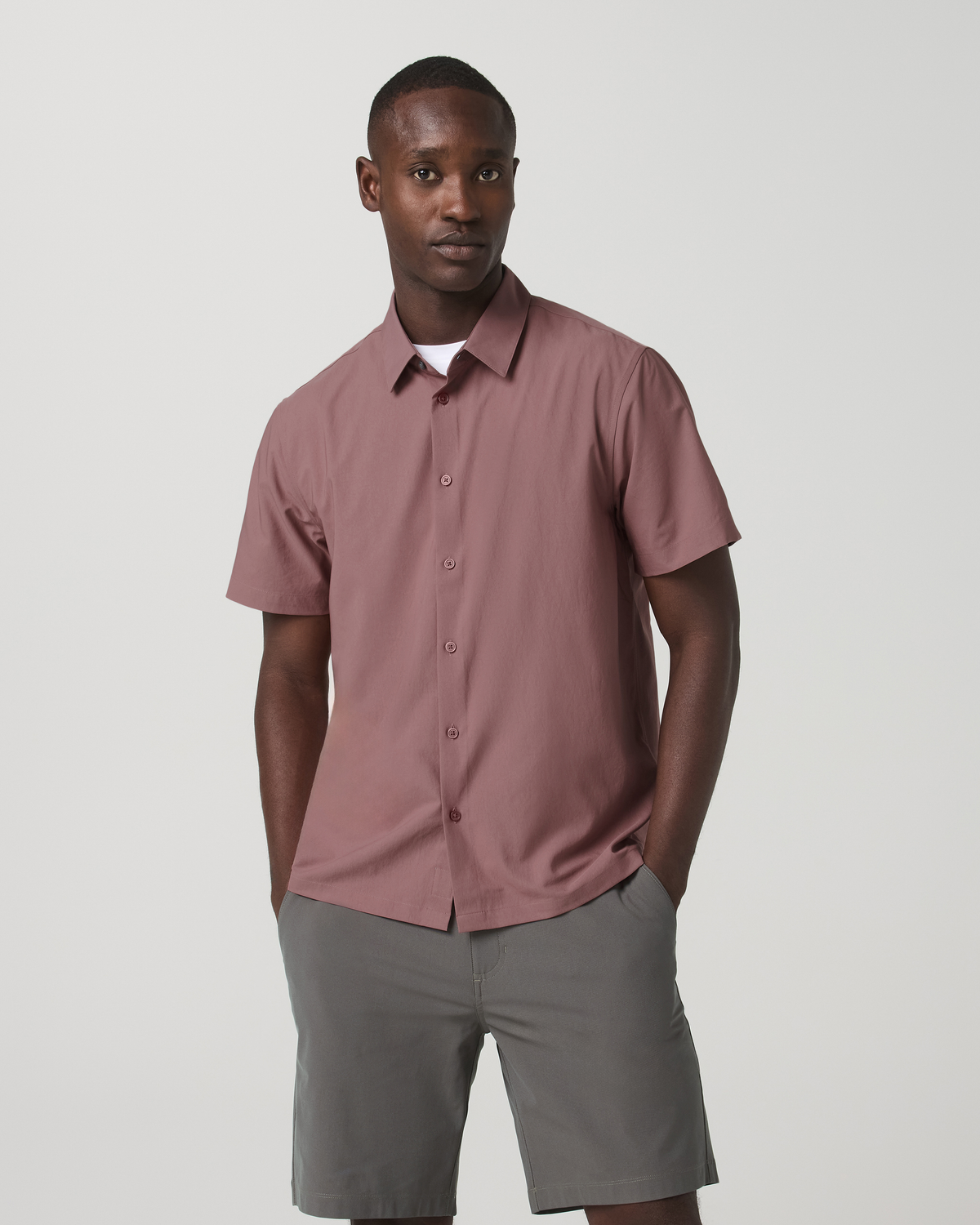 Vuori Short Sleeve Manhattan Button Down