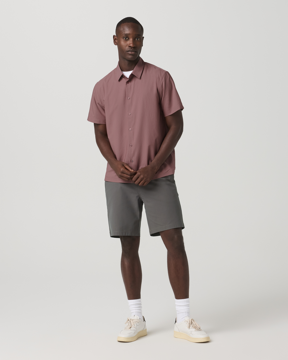 Vuori Short Sleeve Manhattan Button Down