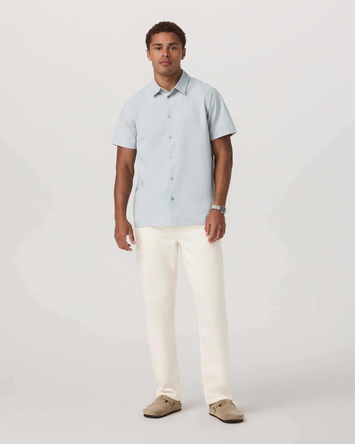 Vuori Short Sleeve Manhattan Button Down