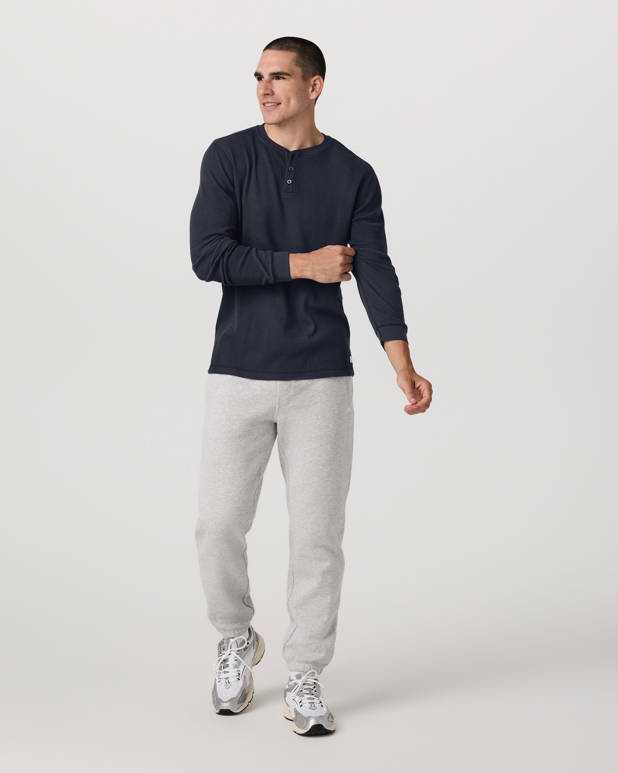 Vuori Waffle Henley