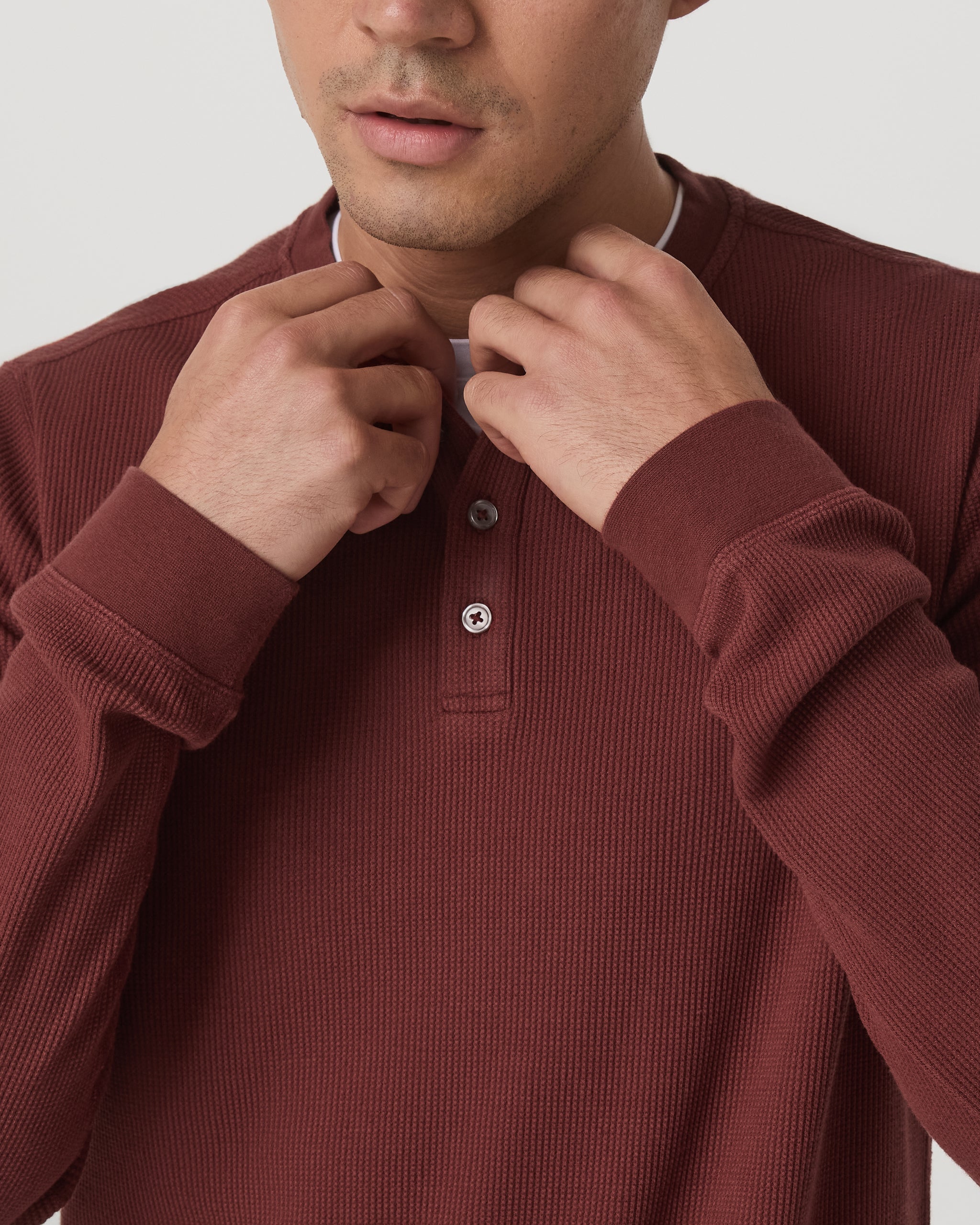 Vuori Waffle Henley