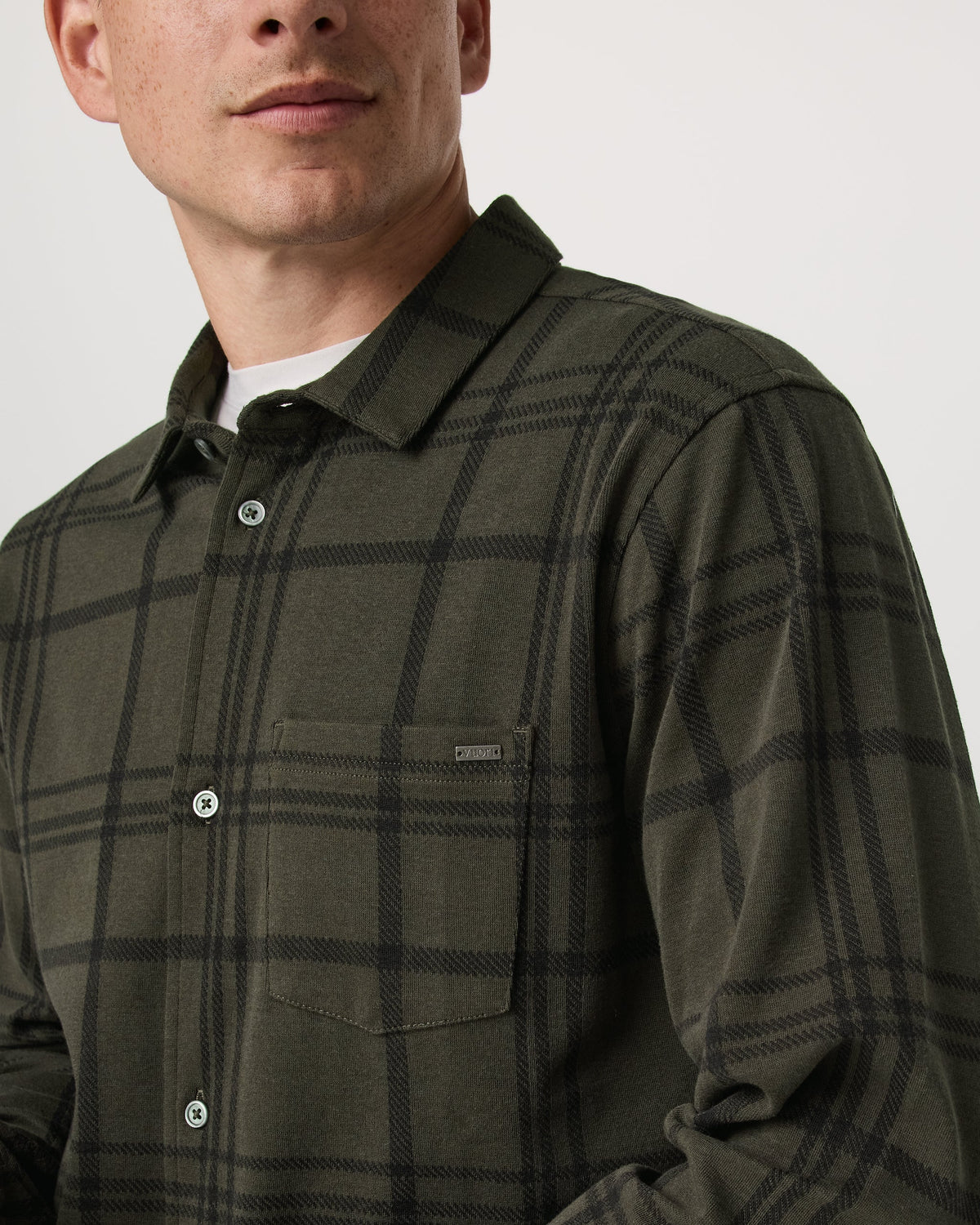 Vuori Seaview Plaid Button Down Shirt
