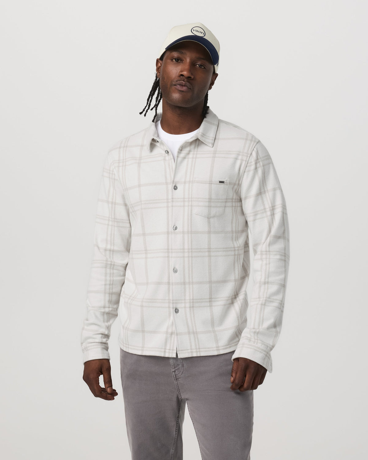 Vuori Seaview Plaid Button Down Shirt