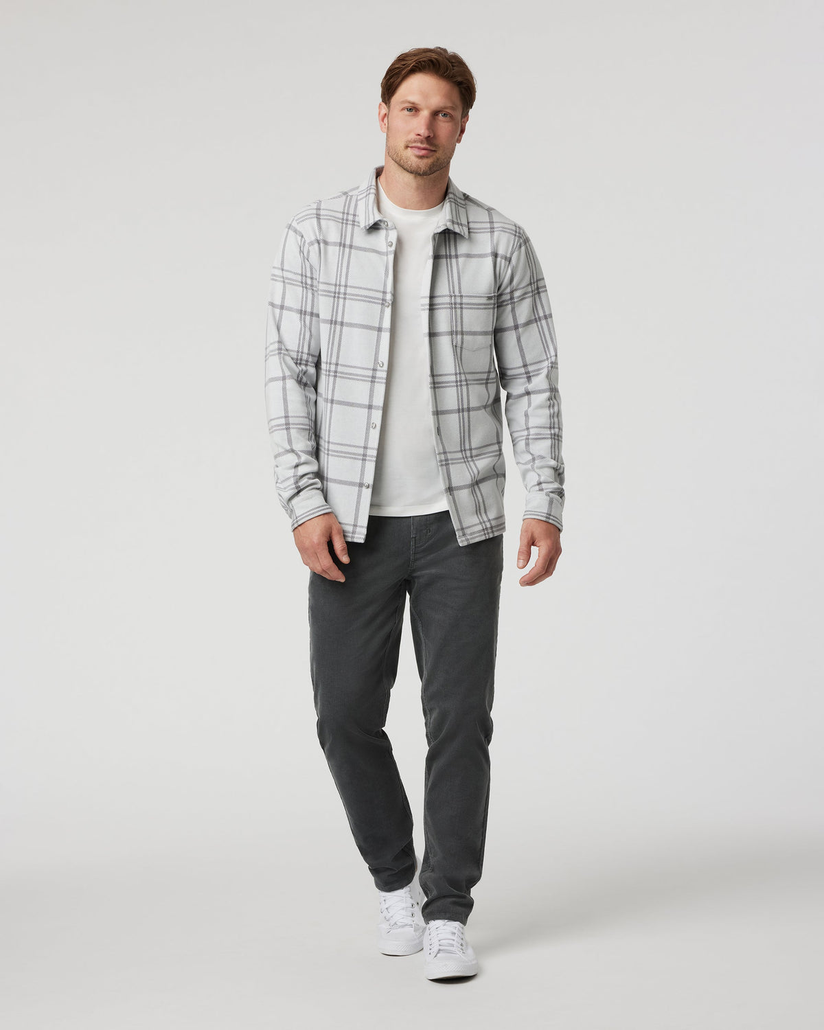 Vuori Seaview Plaid Button Down Shirt