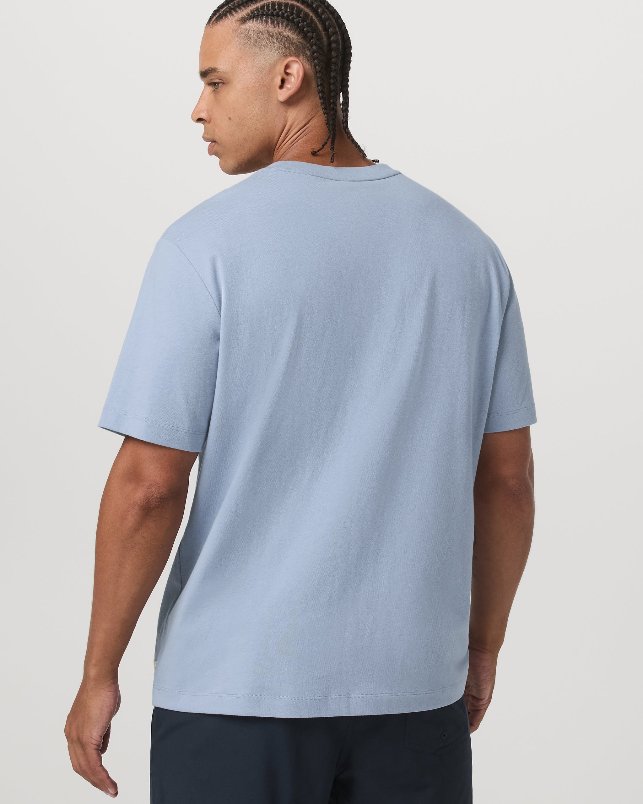 Short Sleeve Vuori Heavyweight Cotton Tee Relaxed Fit